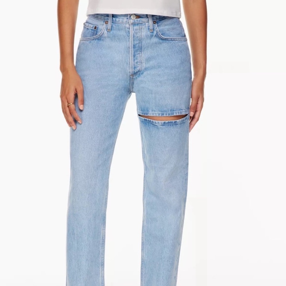 AGOLDE Lana Slice Jeans